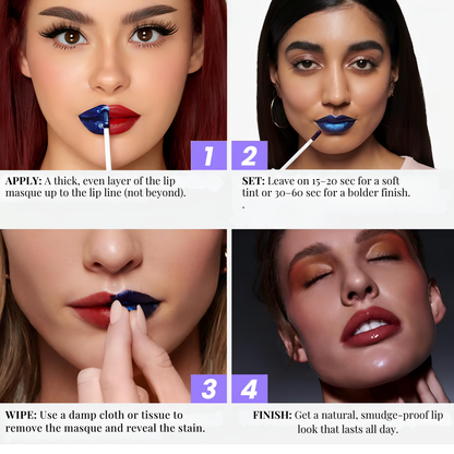 LUMILUXE BLADING Lip Stain Masque
